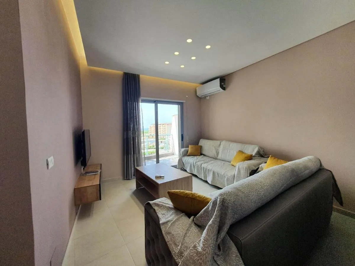 Mountain Meets Sea-Spectacular View In Orikum Apartment
